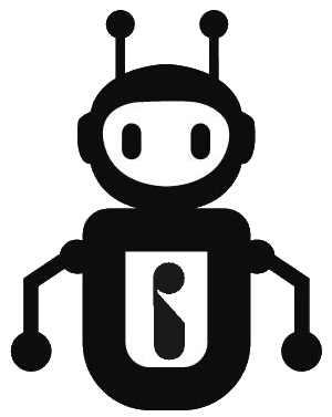 A clipart picture of a robot.
